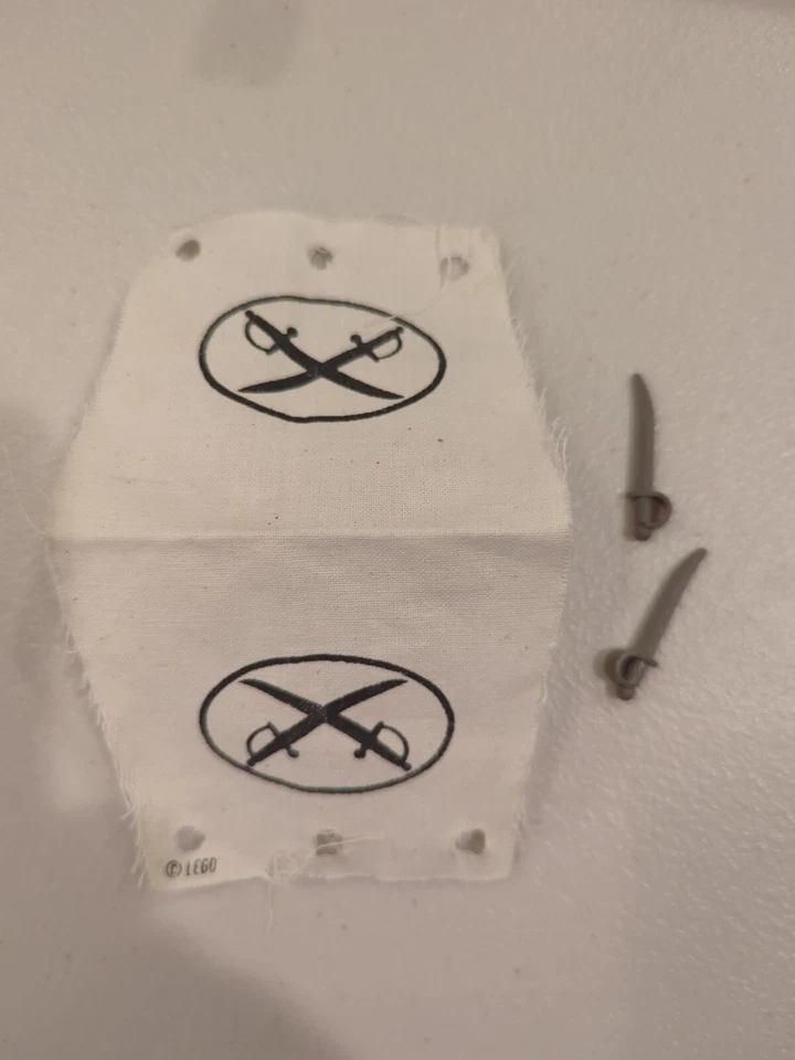 Lego Western Cowboy tenda de teto para caravana de transporte ferroviário x192px1 conjunto 6718 - Imagem 1 de 4