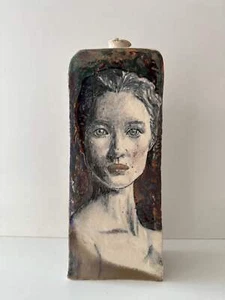 I tuoi occhi Maurizio Mastromatteo Opera d'Arte SCULTURA in Ceramica PEZZO UNCIO - Foto 1 di 1