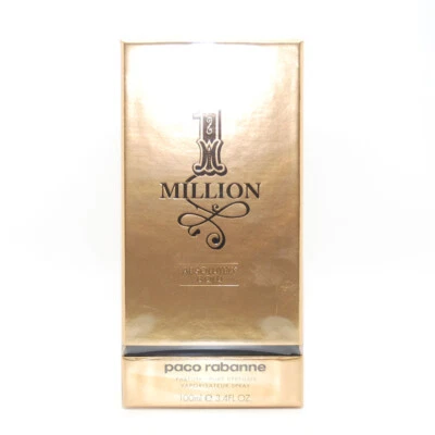 1 MILLION ABSOLUTAMENTE GOLD por Paco Rabanne 3.4 OZ, 100 ml PERFUME Spray para Hombres Foto 1 de 2