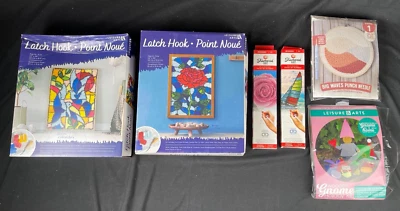 Lote de kit de artesanía - gancho de cierre, arte de diamante, aguja perforadora, juego de vacaciones de gnomo de madera Foto 1 de 4