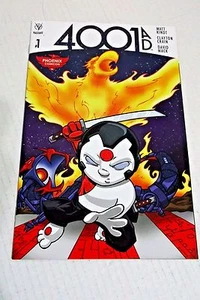 4001 A.D. 1 Valiant 2016 NM Phoenix Comicon LTD 500 Jeff Pina Variant - Picture 1 of 2