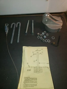 Replacement Tennis Post cap w/hardware Aluminum - Picture 1 of 8