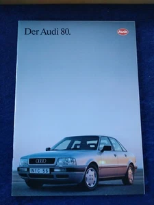 AUDI 80 Avant, Avant quattro Prospekt 07.1992 - Picture 1 of 10
