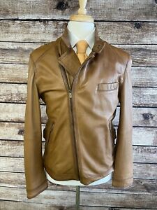 Massimo Dutti Coats, Jackets & Vests Leather Outer Shell for Men 