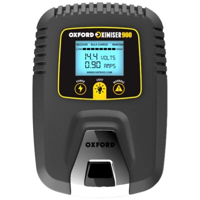 Oxford Oximiser 900 UK Motorbike Motorcycle Battery Charger Trickle Optimiser - Image 1 of 4