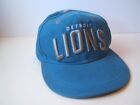 Detroit Lions Spell Out Budweiser NFL Football Hat Blue Snapback Baseball Cap