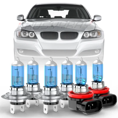 Faro halógeno blanco para BMW 323i 328i 335i 340i xDrive 6x 5K + bombilla antiniebla Foto 1 de 4