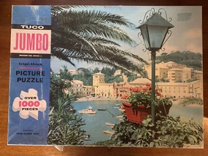 VNTG TUCO 1000 PC PICTURE PUZZLE 2500-L (1970'S) Sestri Levante, Italy COMPLETE - Picture 1 of 19
