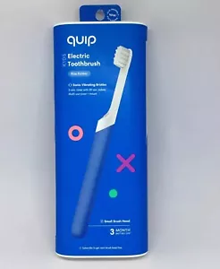Quip Kinder elektrische Zahnbürste - blau - neu versiegelt schneller Versand genau wie abgebildet - Bild 1 von 24