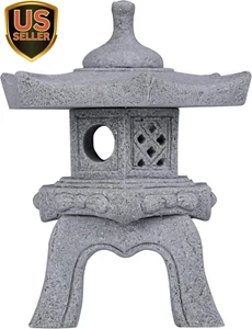 Miniature Japanese Lantern Pagoda Figurines Asian Decor Fish Tank Aquarium Or... - Picture 1 of 5