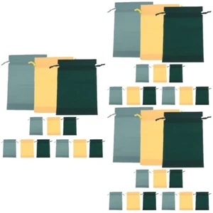3 Count Wasserdichte Aufbewahrungstasche Schminktasche Mit Kordelzug Reisen - Bild 1 von 12
