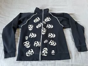 Vintage Misfits Giant Tag Sweatshirt Gr. XL Reißverschluss All Over Print Punk Rock - Bild 1 von 13