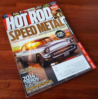 HOT ROD: SPEED METAL INSIDE THE MINDS OF 15 FABRICATORS MAR 2014 MAGAZINE - Image 1 of 4