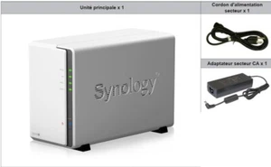 NAS Synology DS218J - 2x10To - Afbeelding 1 van 3