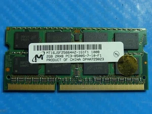 Macbook A1286 Laptop Micron 2GB Memory PC3-8500S-7-10-F1 MT16JSF25664HZ-1G1F1 - Picture 1 of 2