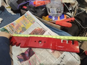 (3) Cuchillas Cortacésped Compatible NOS 5515670/5291725 NÚMEROS LONGITUD 181/4 ?. 18 1/5 - Imagen 1 de 11