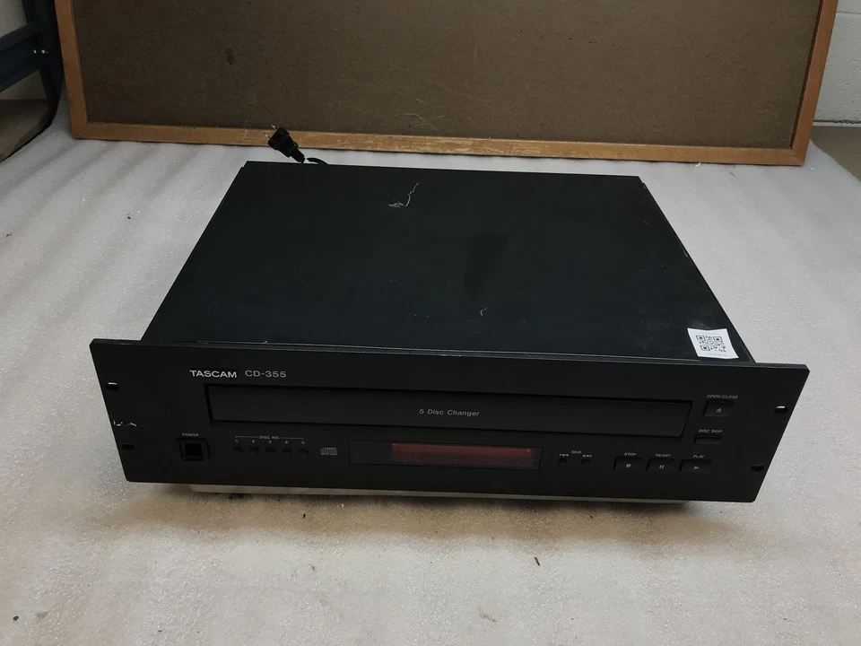 Tascam CD-355 Vintage 5 Disc Compact Disk Changer- No Remote Read Desc - Image 1 of 4