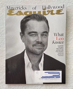 Esquire Magazine September 2025 Mavericks of Hollywood feat. Leonardo DiCaprio - Picture 1 of 7