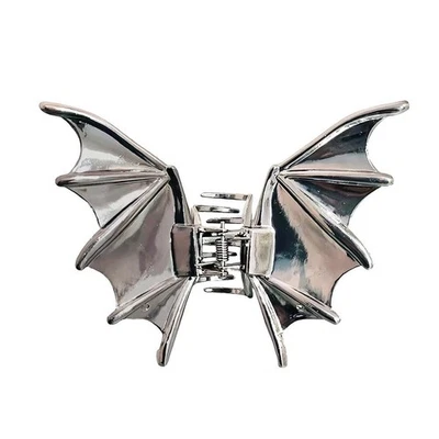 Halloween Hair Clips Black Bat Wing Hair Claw Clips Gothic Hair Accessories,'::' - Image 1 of 4