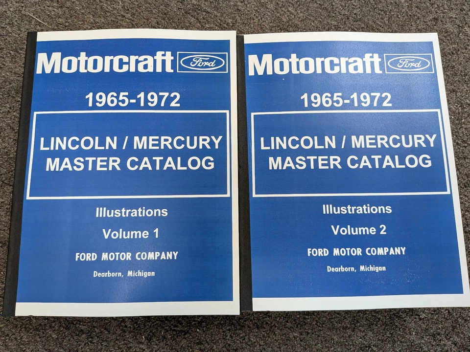 1965-1972 Mercury Monterey Catálogo de Peças Manual 1966 1967 1968 1969 1970 Illus - Imagem 1 de 1