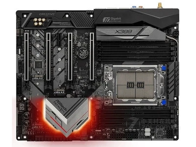 ASROCK X399 Professional Gaming Motherboards AMD X399 DDR4 Socket TR4 ATX - Image 1 of 4