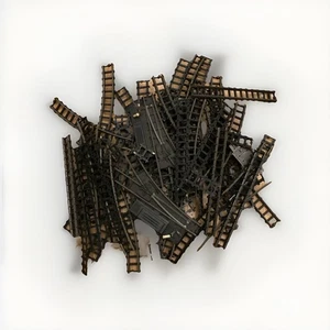 Vintage Hornby Maccano Train Track Sections Parts Pieces Job Lot - 30+ pieces - Picture 1 of 1