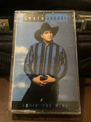 Garth Brooks Vintage Cassette Tape - Ropin’ The Wind 1991 Capitol Records - Image 1 of 4
