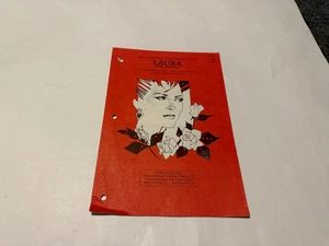 SHEET MUSIC Girl's Name LAURA Movie JOHNNY MERCER GENE TIERNEY satb - Picture 1 of 1