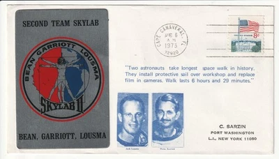 Second Skylab Team Cover - Longest Space Walk - 1973 Cape Canaveral - Image 1 of 2