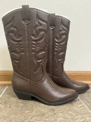 Charles Albert Cowboy Boots for Women Mid-Calf Boot Western Cowgirl Sz 6 (237) - Image 1 of 4