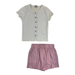 Madden Girls' 2-Piece Shorts Set Size 7, 8, 10 - Picture 1 of 1
