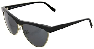 Bob Sdrunk LIZZIE 01 Black & Gold Frame / Grey Lens Sunglasses - Picture 1 of 3