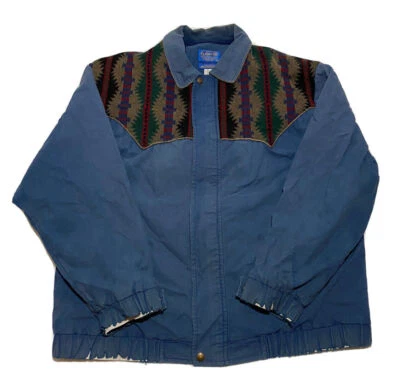 Vintage Pendleton Sz L High Grade Western Wear Aztec Jacket L4 - Image 1 of 4