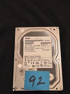 HGST Hitachi 4TB 7.2K SATA 3.5'' Hard Drive 0F19459 H3U40006472S HDD # 92 - Afbeelding 1 van 2