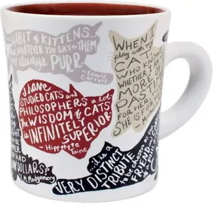 Taza literaria para gatos - Imagen 1 de 4
