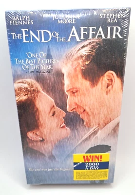 The End of the Affair VHS Tape Julianne Moore Factory SEALED New Free Shipping - Image 1 of 4