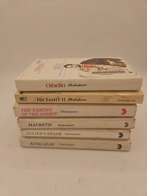 Home Schoolers 6 Permabound Shakespeare Ex Library Editions Good See Pictures C1 - Image 1 of 4