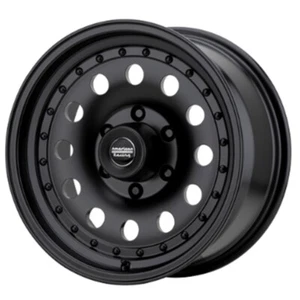 15 Inch Black Wheels Rims Import Truck Toyota Pickup Chevy Isuzu 6 Lug Outlaw II - Picture 1 of 4