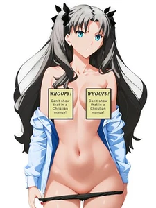 Rin Tohsaka Fate Weatherproof Anime Sticker 6" Car Decal - Picture 1 of 1