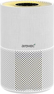 Air Purifier for Home Bedroom, CADR 258 m³/h, 92m² Coverage, HEPA Carbon Filters - image 1 of 4