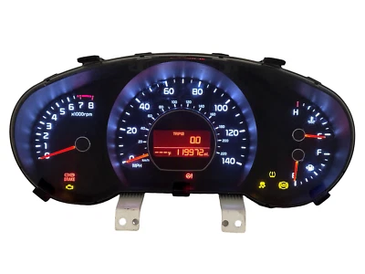 Cuadro de instrumentos velocímetro 2014 Kia Soul tablero indicadores 119.972 millas Foto 1 de 3