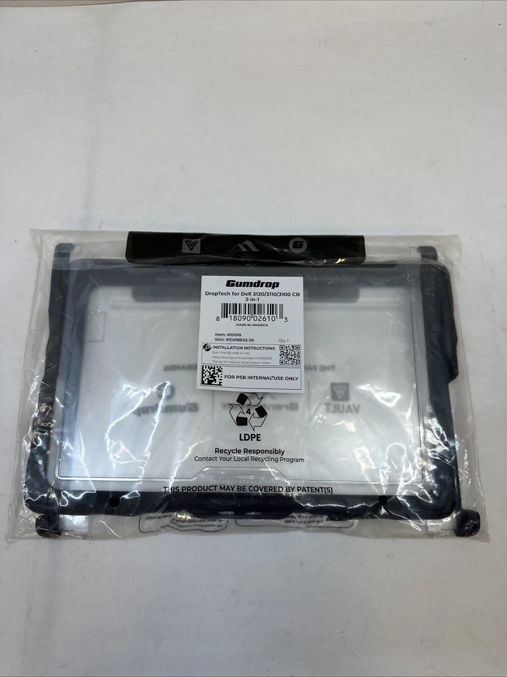 Gumdrop 01D018 DROPTECH FOR DELL 3120/3110/3100 CHROMEBOOK (2-IN-1)