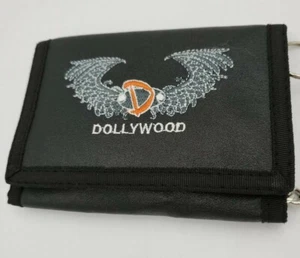 Cartera Dollywood de cuero sintético triple cadena cinturón negra - Imagen 1 de 4