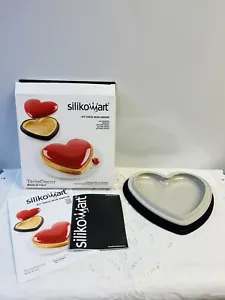 Silikomart Kit Tarte Mon Amour Heart Mold Cake Ring Dessert Bakeware Italy NEW - Picture 1 of 3