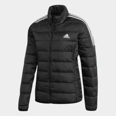 Chaqueta negra Adidas Essentials Puffer Down para mujer talla XS NUEVA CON ETIQUETAS Foto 1 de 2