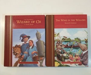 The Wizard of Oz & Wind In The Willows Lot Great Classics for Children - Imagen 1 de 13