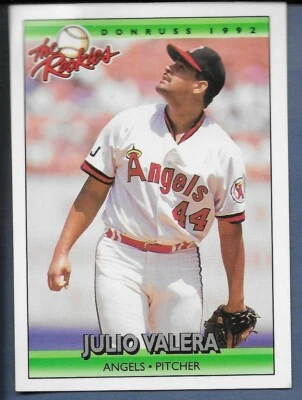 1992 Donruss Baseball The Rookies #119 Julio Valera - Image 1 of 2