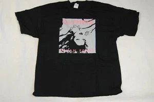 BRYAN FERRY OLYMPIA TWO COLOUR BLACK T SHIRT NEW OFFICIAL KATE MOSS ROXY MUSIC - Picture 1 of 2