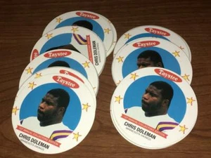 1989 MINNESOTA VIKINGS Taystee Bread Football Cards Discs Set of 12 MN - MINT! - Picture 1 of 1