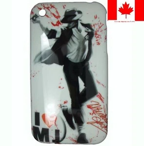 Hard Plastic Glossy snap on cases for iphone 2G 3G in 6 different styles - Photo 1 sur 13